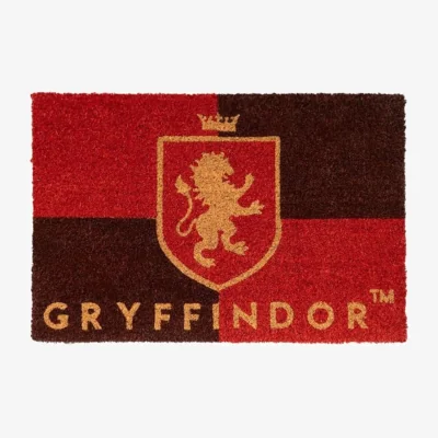 The Range Harry Potter Gryffindor 60 x 40 cm Doormat Red and Brown - Red