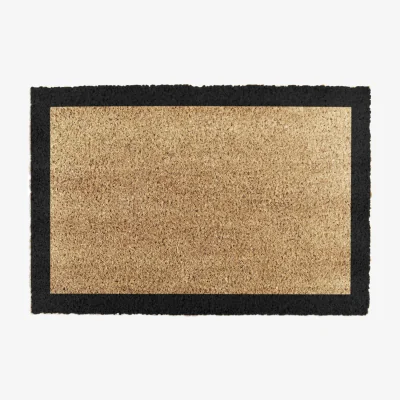 The Range Border Doormat - Brown