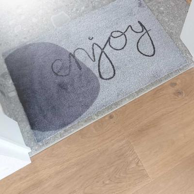 The Rug Seller Adam Enjoy Washable Floor Mats in Blue