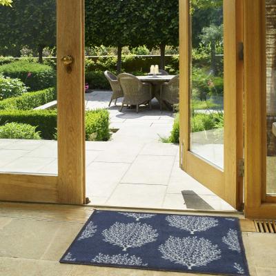 The Rug Seller Coraline Doormats By Sanderson in Blue&nbsp;75x120cm