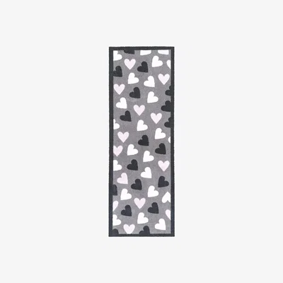 The Rug Seller My Home 2 Washable Anti Slip Doormat in Grey&nbsp;50x75cm