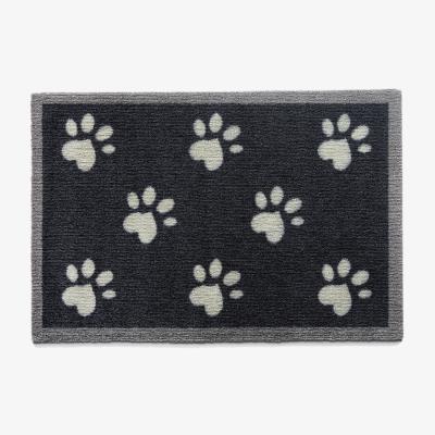 The Rug Seller Howler & Scratch Big Paws Pet Mats 2 in Charcoal Grey