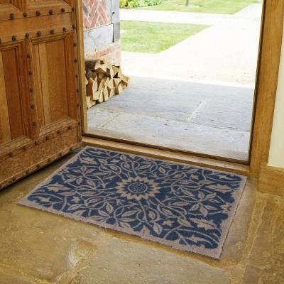 The Rug Seller St James Ceiling Doormats in Brown by Morris and Co&nbsp;60x85cm