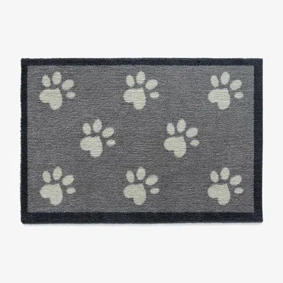The Rug Seller Howler & Scratch Big Paws Pet Mats 1 in grey