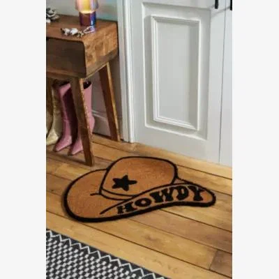 Urban Outfitters Howdy Doormat - Neutral ALL at Urban Outfitters