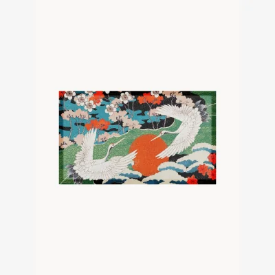 Westwing Washable Doormat Japanese Bird