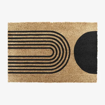 Westwing Doormat Abstract Half Moon