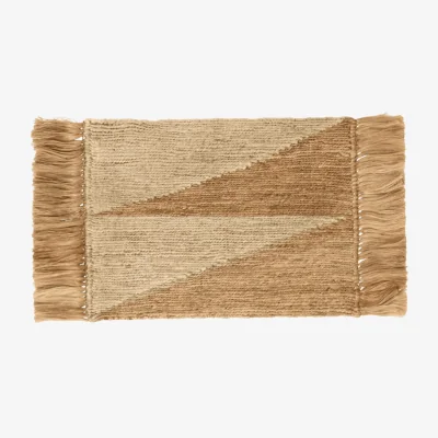 Westwing Handwoven Jute Doormat Study