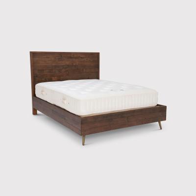 Barker and Stonehouse Modi Bedframe to fit mattress size 150cm x 200cm, Brown | King | Barker & Stonehouse