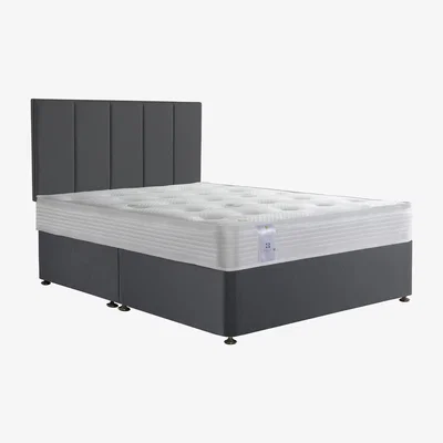 Furniture Village Sealy - Activsleep Ortho Extra Firm Divan Set - King Size - Grey
