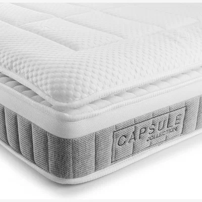 Furniture123 Julian Bowen Capsule 3000 Pocket Sprung Cooling Pillow-Top Mattress - King Size