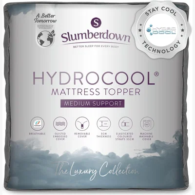 Habitat Slumberdown Hydrocool Medium Support Mattress Topper - King