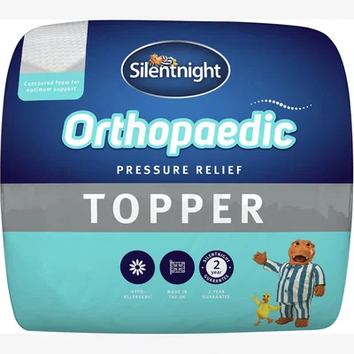Habitat Silentnight Orthopaedic Mattress Topper with Cover- Kingsize