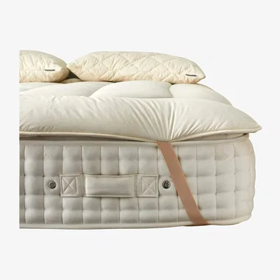 Heal's The Wool Room Chatsworth Wool Mattress Topper King - Heal's UK Bedroom Furniture