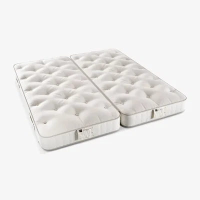 John Lewis John Lewis British Natural Collection Wool 5750 Zip Link Mattress, Firmer Tension, King Size