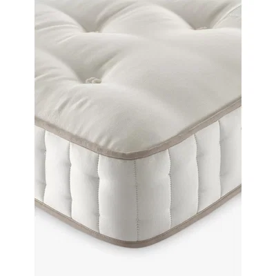 John Lewis John Lewis & Partners Luxury Natural Collection Linen 3250, King Size, Firmer Tension Pocket Spring Zip Link Mattress