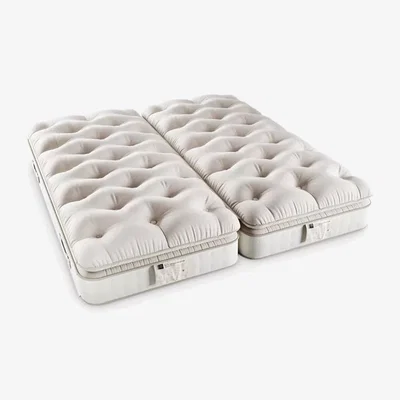 John Lewis John Lewis British Natural Collection Herdwick Pillowtop 4250 Zip Link Mattress, Firmer Tension, King Size