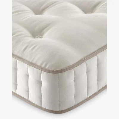 John Lewis John Lewis Luxury Natural Collection Linen 3250, King Size, Firmer Tension Pocket Spring Mattress