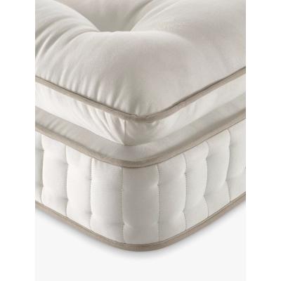 John Lewis John Lewis & Partners Luxury Natural Collection British Wool Pillowtop 11000, King Size, Firmer Tension Pocket Spring Mattress