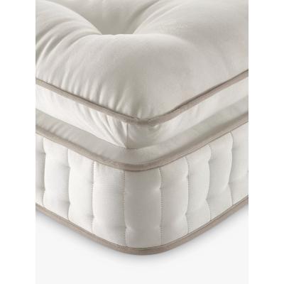 John Lewis John Lewis & Partners Luxury Natural Collection Egyptian Cotton Pillowtop 4250, King Size, Firmer Tension Pocket Spring Zip Link Mattress