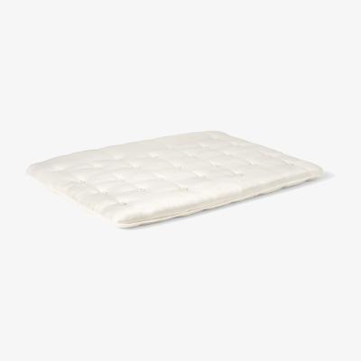 Made.com Halsua Super King Size Mattress Topper, Natural Cotton