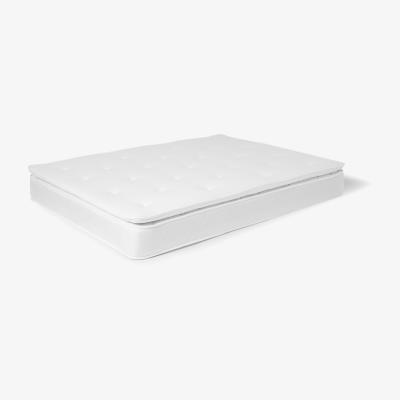 Made.com Noto Open Coil King Size Mattress with Pillow Top, Medium Tension 