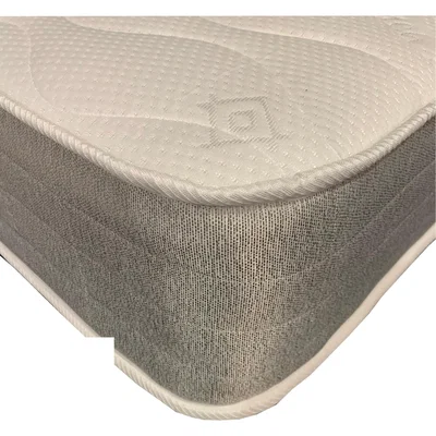 The Range The Wilson Ortho Superior 9 inch Grey and White Spring and Memory Foam Mattress - Grey and White / King