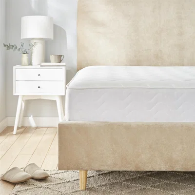 The Range Hybrid Memory Foam And Spring Mattress - White / King