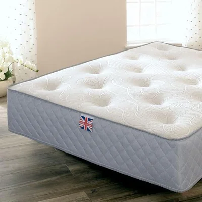 The Range Memory foam and 800 pocket sprung mattress - White / King
