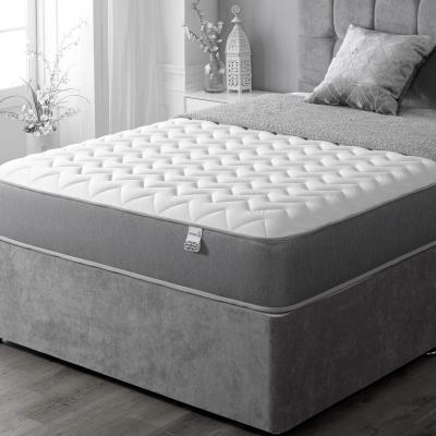 The Range Starlight Beds 7.5" Deep Zig Zag Hybrid Spring Mattress - Grey / King
