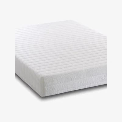 The Range FOAMEX 10 High Density All Foam Silent Mattress - White / King