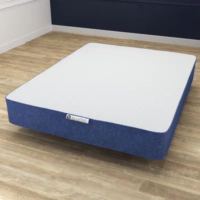 The Range Azure Platinum Hybrid Latex Memory Foam Mattress - Blue / King