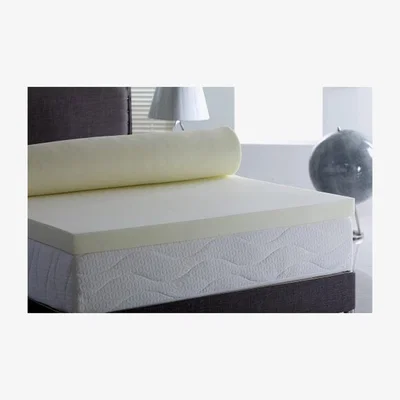The Range Memory Foam Basic Mattress Topper 5000, 5cm Deep - Cream / King