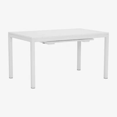 Barker and Stonehouse Varuna Extending Garden Dining Table in Bianco
