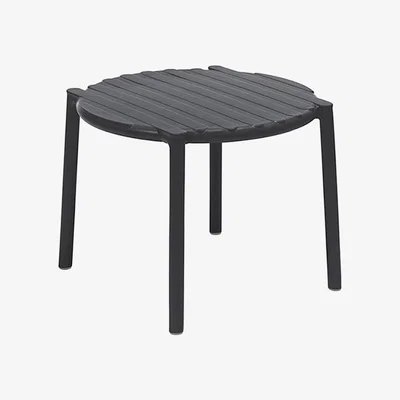 Barker and Stonehouse Lima Table, Round, Grey | Barker & Stonehouse