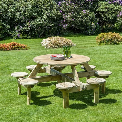 Cuckooland Alexander Rose Pine Gleneagles 8 Seater Table
