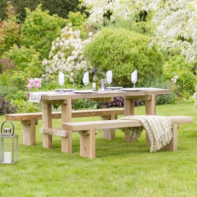 Cuckooland Kingsthorn Wooden Garden Table