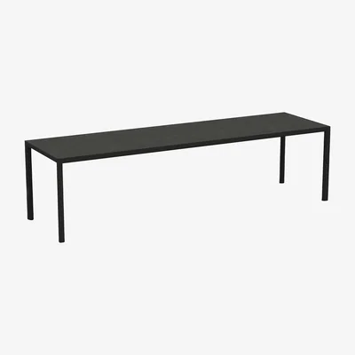 The Conran Shop Plein Air 005 Outdoor Table in Graphite & Smoke
