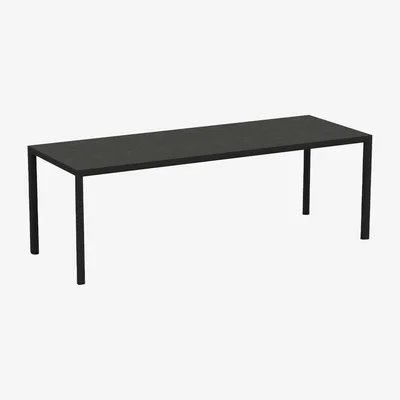 The Conran Shop Plein Air 003 Outdoor Table in Graphite & Smoke