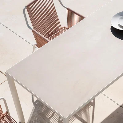 The Conran Shop Plein Air 004 Outdoor Table in Clay & Milk