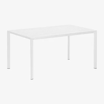 The Conran Shop Highline Outdoor Rectangular Table in White