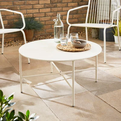 Dunelm Steel Garden Coffee Table