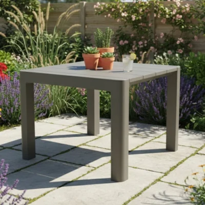 Dunelm Return - Modura Henrik Square Table, 100cm