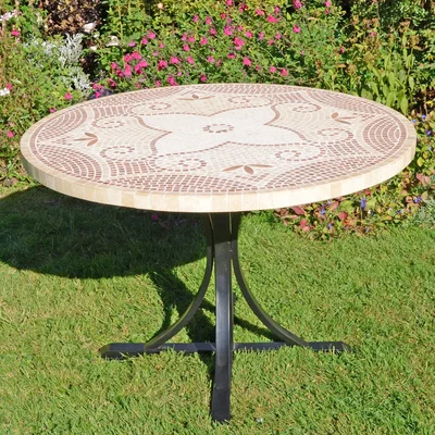 Dunelm Provence 110cm Dining Table Natural