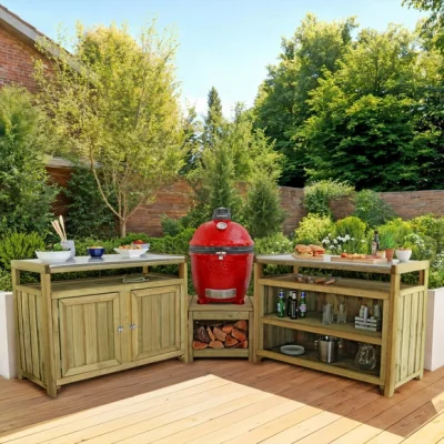 Dunelm Terraza Outdoor Kitchen Corner Set