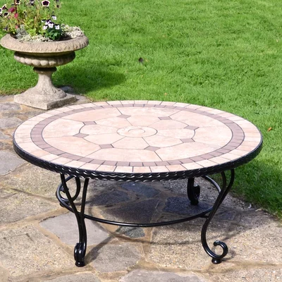 Dunelm Riverside 91cm Coffee Table Brown