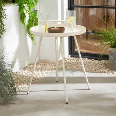 Dunelm Metal Indoor Outdoor Side Table