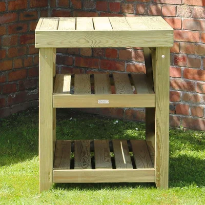 Dunelm Garden Pizza Oven Table Natural