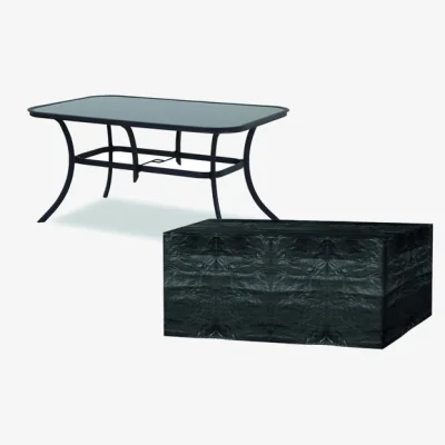 Dunelm 6 Seater Rectangular Garden Table Super Tough Cover