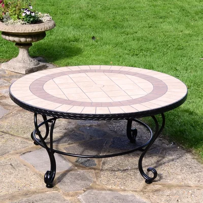 Dunelm Henderson 91cm Coffee Table Brown